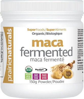 PRAIRIE NATURALS Fermented Organic Maca (150 gr)