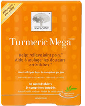 Load image into Gallery viewer, NEW NORDIC Tumeric Mega ( 30 Tablets)