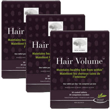 Load image into Gallery viewer, NEW NORDIC Hair Volume  (30 coated tabs) 3-PACK