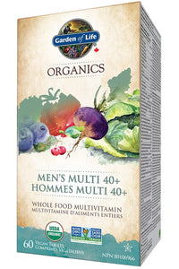 GARDEN OF LIFE ORGANICS Multivitamin - Men’s Multi 40+ (60 v-Tabs)