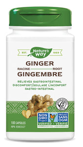 NATURE'S WAY Ginger Root (100 caps)