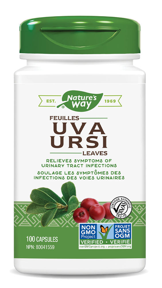 NATURE'S WAY Uva Ursi Leaves ( 100 caps )