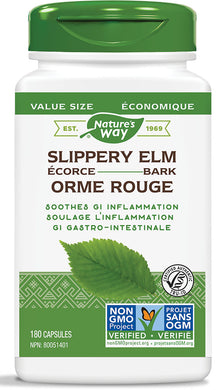 NATURE'S WAY Slippery Elm (180 caps)