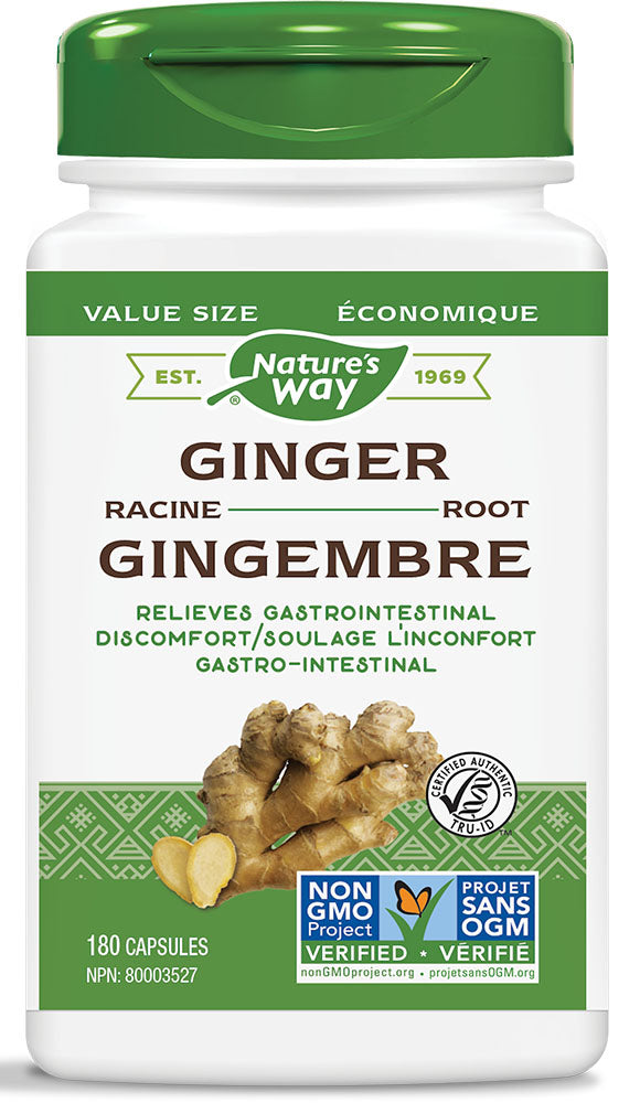 NATURE'S WAY Ginger Root (180 caps)