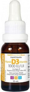 PRAIRIE NATURALS Vitamin D3 Drops (1000 IU - 15 ml )