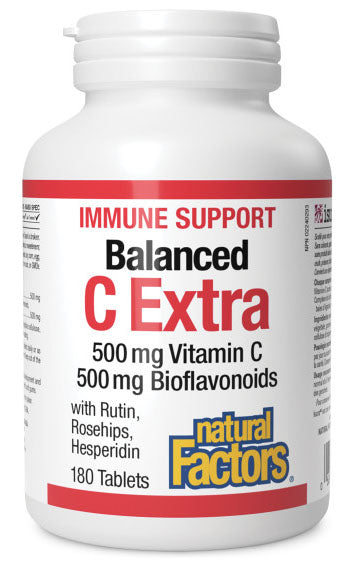 x NATURAL FACTORS Balanced C Extra (500 mg - 180 tabs)