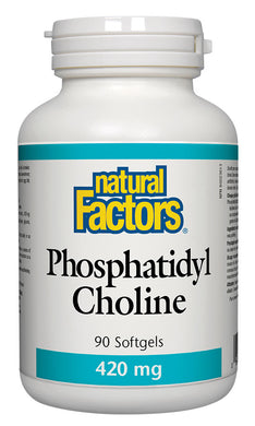 NATURAL FACTORS Phosphatidyl Choline (90 sgels)