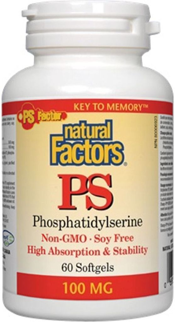 NATURAL FACTORS PS  (100 mg - 60 sgels)