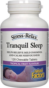 NATURAL FACTORS Tranquil Sleep (120 chews)