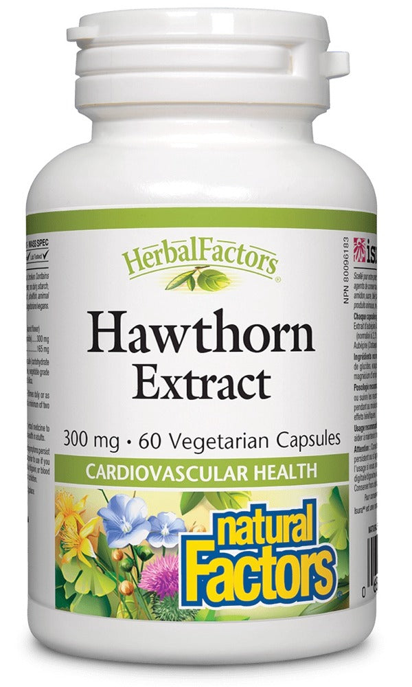 HERBAL FACTORS Hawthorn  Extract (300 mg - 60 caps)