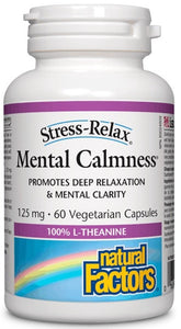 NATURAL FACTORS Mental Calmness (125 mg - 60 caps)