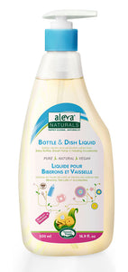 ALEVA NATURALS Bottle & Dish Liquid (Water Lily - 500 ml)