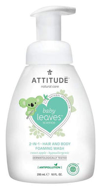 ATTITUDE 2in1 Foaming Wash Sweet Apple  (295 ml)