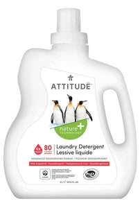 ATTITUDE Laundry Detergent (Pink Grapefruit - 80 Loads)