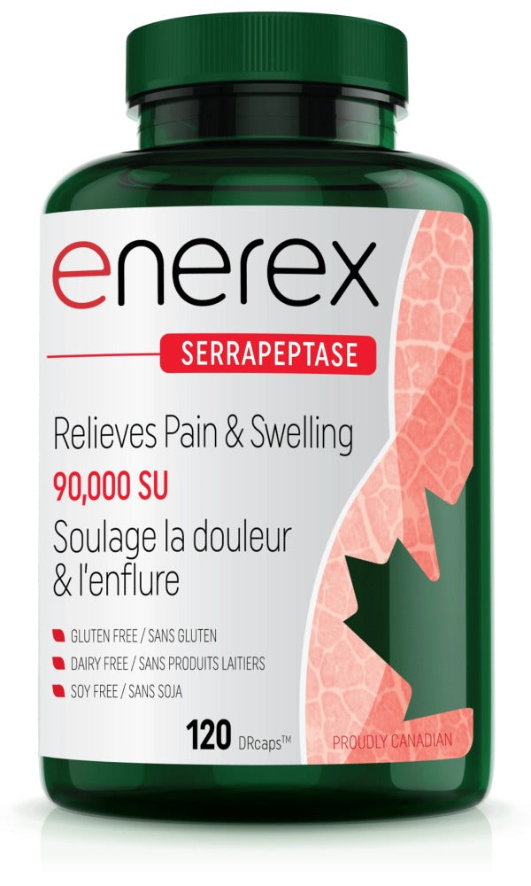 ENEREX Serrapeptase (90,000 SU - 120 caps)