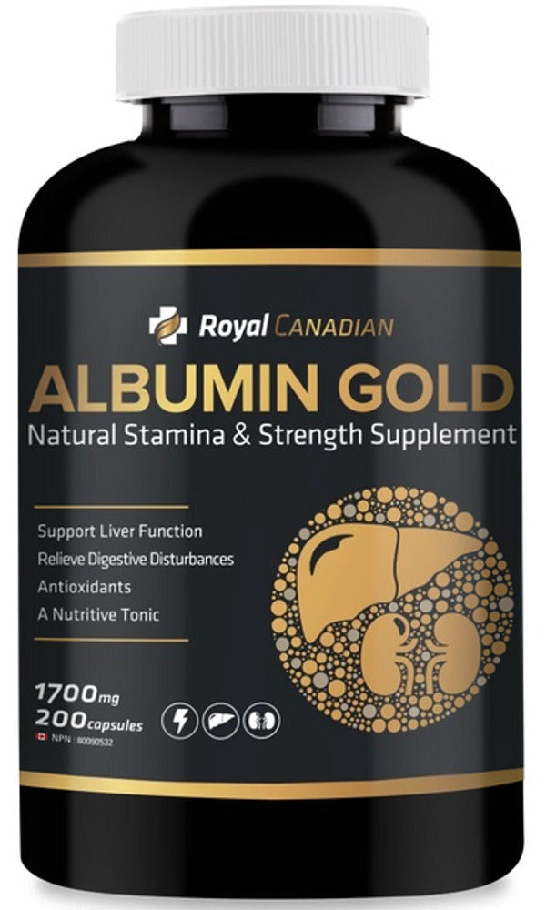 ROYAL CANADIAN Albumin Gold (200 caps)