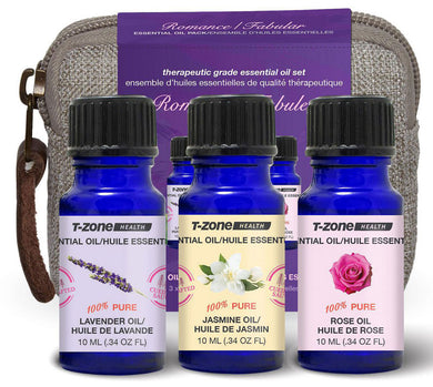 T-ZONE Health  Romance theme essential oils (3-pack of 10ml)