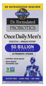 DR FORMULATED Probiotic One Daily Mens 50 Billion (30 veg caps)