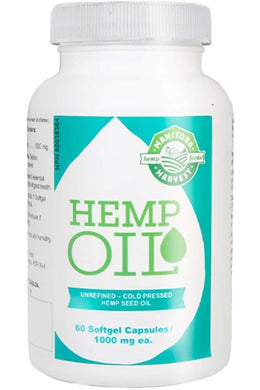 MANITOBA HARVEST Hemp Seed Oil (60 Capsules)