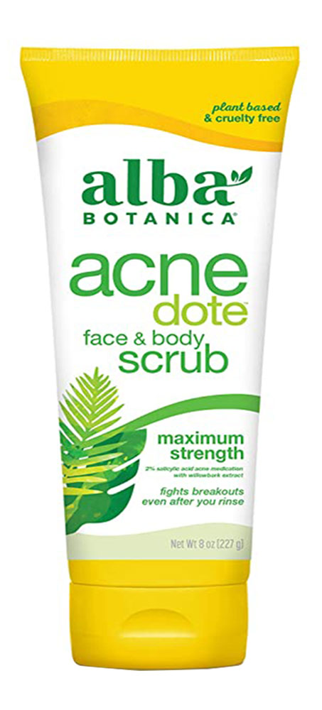 ALBA BOTANICA ACNEdote Face & Body Scrub (227 gr)