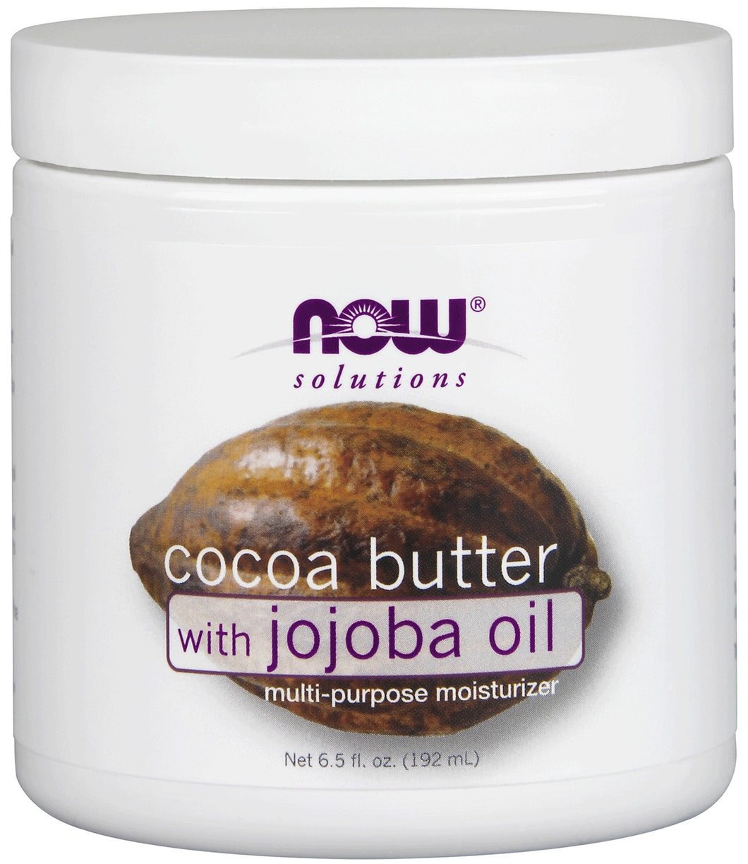 NOW Cocoa Butter w/ Jojoba Oil (192 ml)