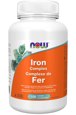 NOW Iron Complex (100 tabs)