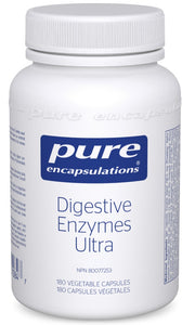 PURE ENCAPSULATIONS Digestive Enzymes Ultra (180 veg caps)