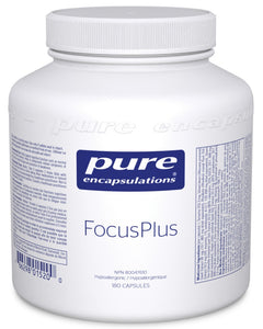 PURE ENCAPSULATIONS FOCUSPLUS (180 caps)