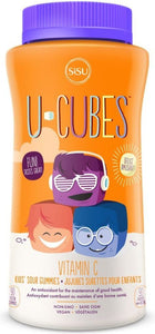 SISU U-Cubes Vitamin C Sour Gummies (90 gummies)