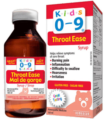 HOMEOCAN Kids 0-9 Throat Ease (100 ml)