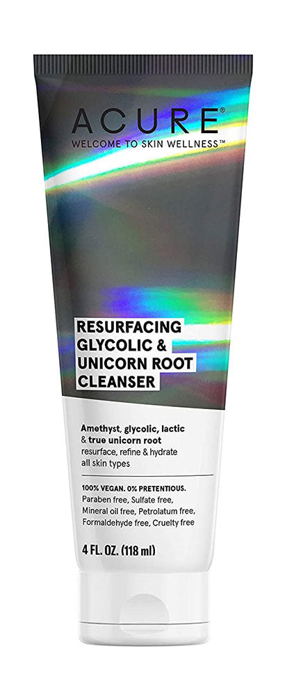 ACURE Resurf. Glycolic + Unicorn Cleanser (118 ml)