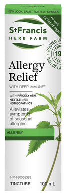 ST FRANCIS HERB FARM Allergy Relief with Deep Immune (100 ml)