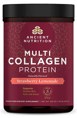 ANCIENT NUTRITION Multi Collagen Protein (Strawberry Lemonade - 262 gr)