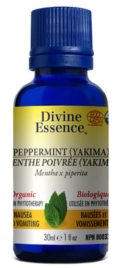 DIVINE ESSENCE Peppermint (Yakima)(Organic - 30 ml)