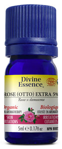 DIVINE ESSENCE Rose (Otto) Extra 5% (Organic - 5 ml)