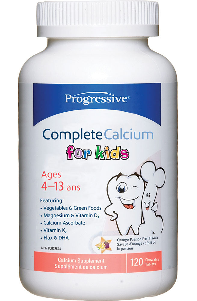 PROGRESSIVE Complete Calcium for Kids (120 chew tabs)