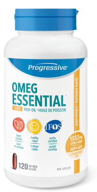 PROGRESSIVE OmegEssential + D (120 sgels)