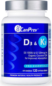 CANPREV D3 (Organic Coconut Oil - 120 sgels)