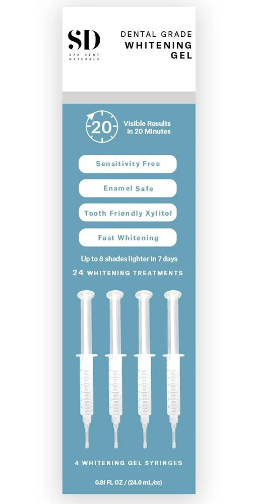 SD NATURALS Dental Grade Whitening Gel - 4 SY Refill Kit