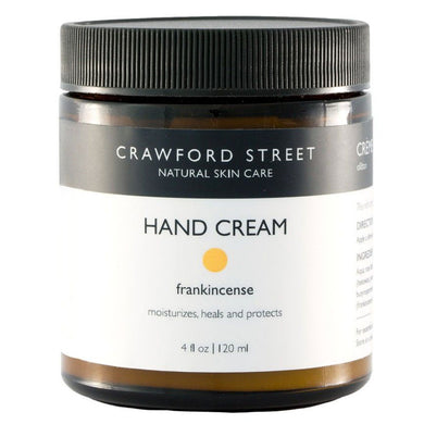 CRAWFORD STREET SKIN CARE Hand Cream (Frankincense - 120 ml)